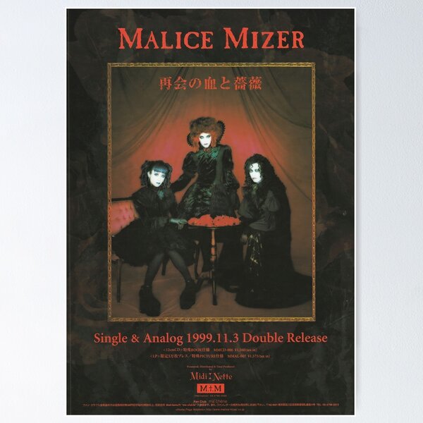 Malice Mizer Posters for Sale | Redbubble