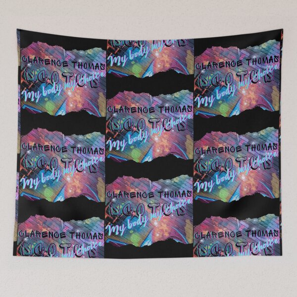 Item preview, Clarence Thomas SCOTUS My Body My CHOICE Graffiti designed and sold by Narcisa22.