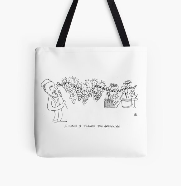 Item preview, Song Cartoon - I Heard it Through the Grapevine designed and sold by fred rosenthal.