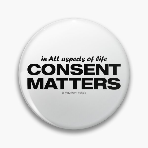 Item preview, Consent Matters designed and sold by VoluntaryPanda.
