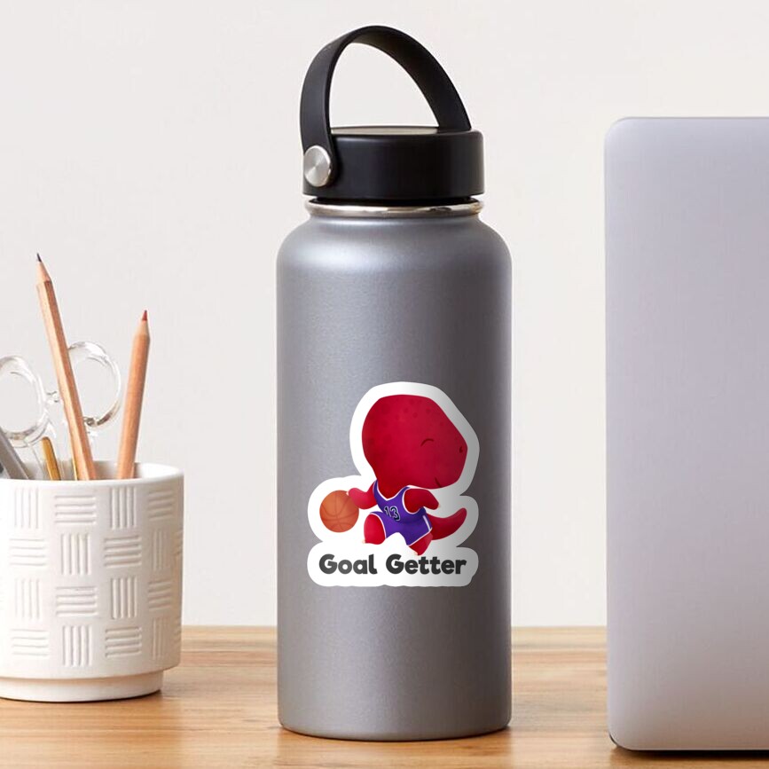 Goal Getter Dinosaur Sticker Sticker