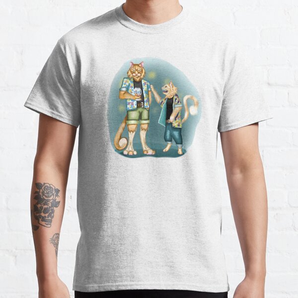 Håvard et Even Katzen T-shirt classique