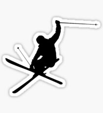 Park Skiing Sticker