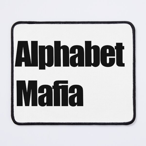 Item preview, Alphabet Mafia designed and sold by BookwormSticker.