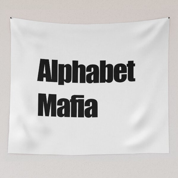 Item preview, Alphabet Mafia designed and sold by BookwormSticker.
