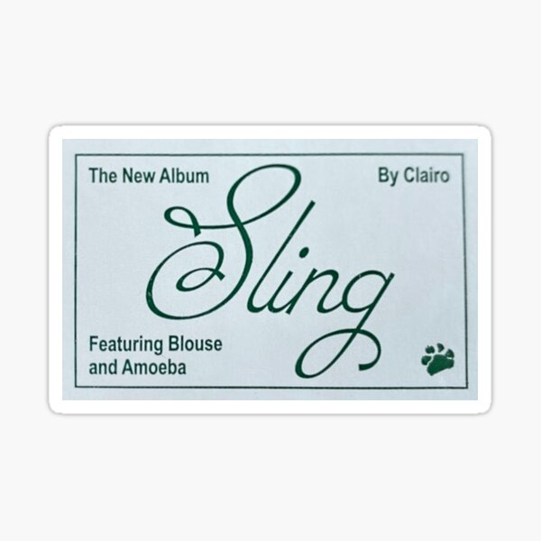Item preview, Clairo Sling vinyl designed and sold by theasim.