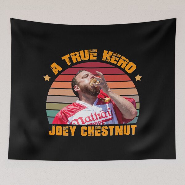Item preview, Joey Chestnut A True Hero Artwork Classic T-Shirt designed and sold by SorenGassel.
