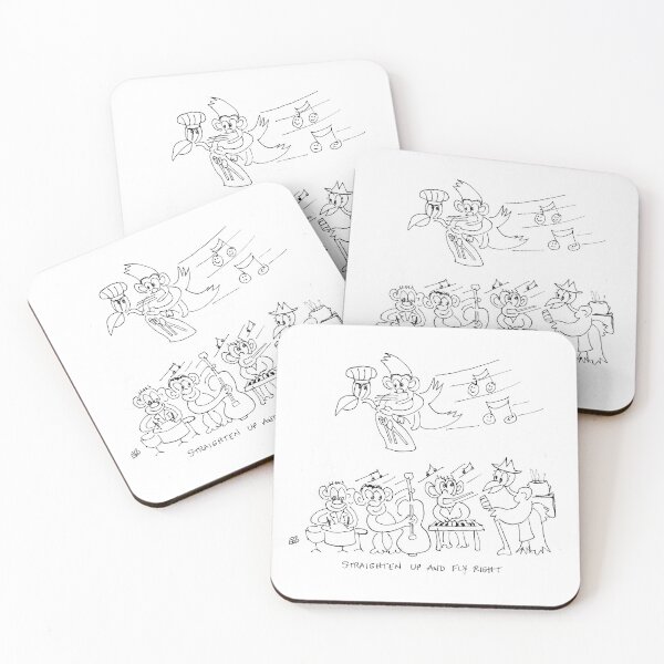 Item preview, Song Cartoon - Straighten Up and Fly Right designed and sold by fred rosenthal.
