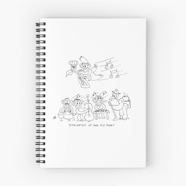 Item preview, Song Cartoon - Straighten Up and Fly Right designed and sold by fred rosenthal.