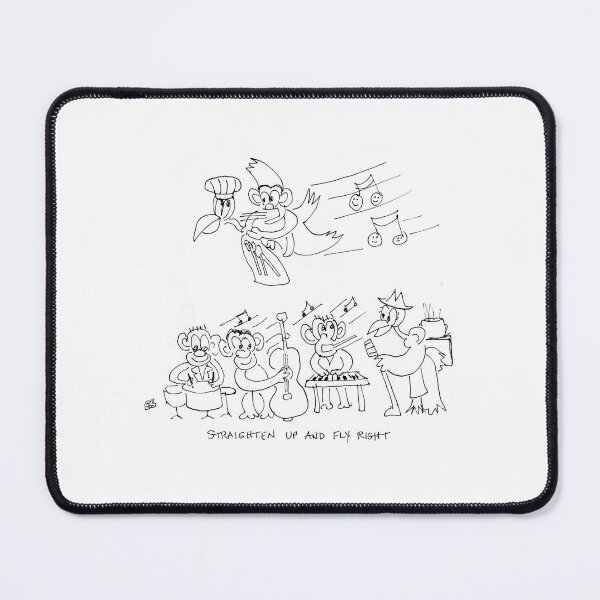 Item preview, Song Cartoon - Straighten Up and Fly Right designed and sold by fred rosenthal.