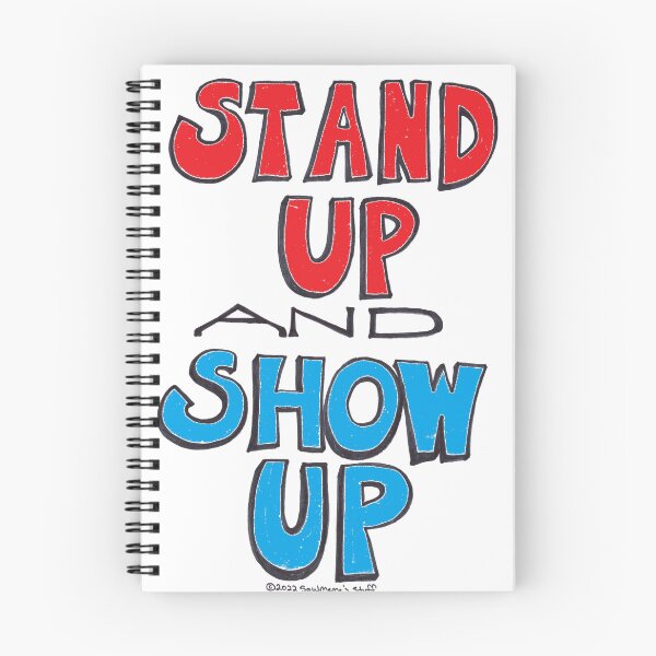Item preview, Stand Up And Show Up designed and sold by SoulMama1970.
