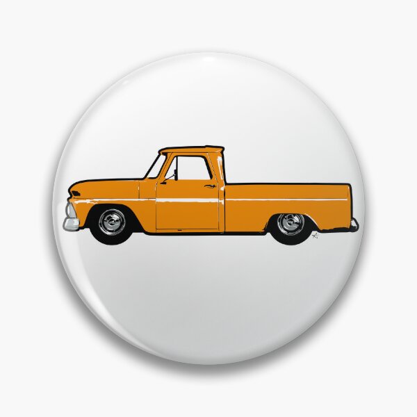 Item preview, Yellow 60s C Truck designed and sold by MandyCarsArts.