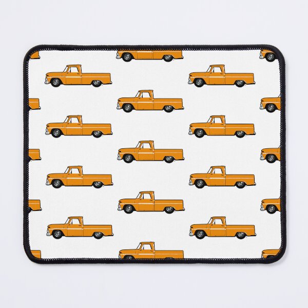 Item preview, Yellow 60s C Truck designed and sold by MandyCarsArts.