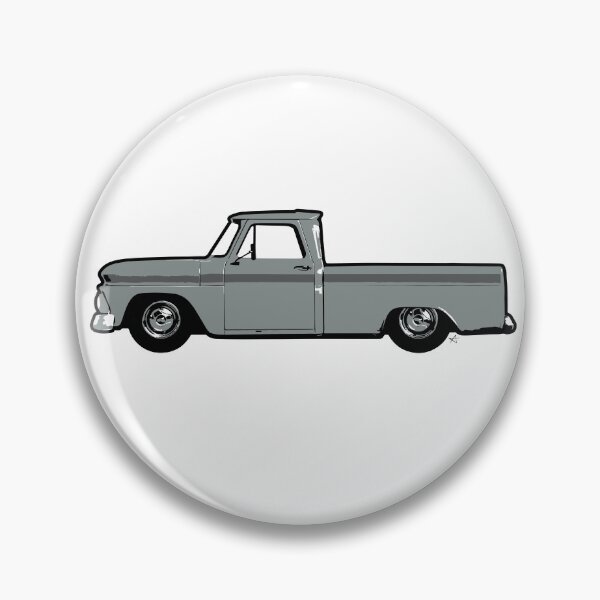 Item preview, Grey 60s C Truck designed and sold by MandyCarsArts.