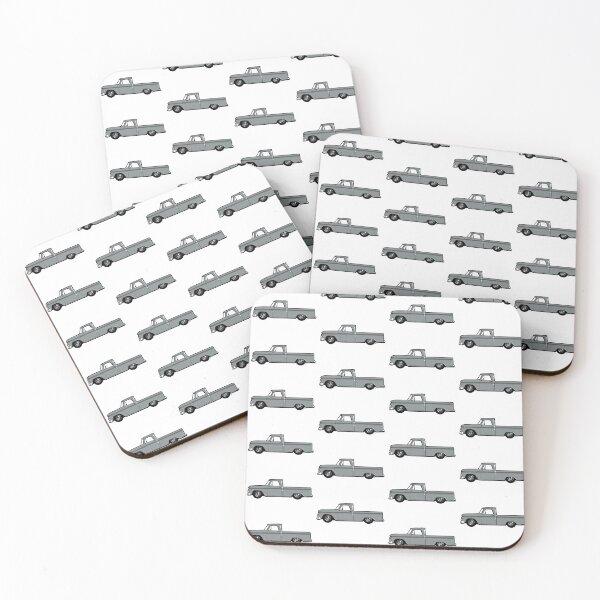 Item preview, Grey 60s C Truck designed and sold by MandyCarsArts.