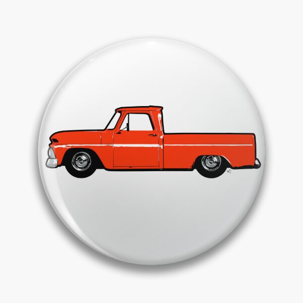 Item preview, Orange 60s C Truck designed and sold by MandyCarsArts.
