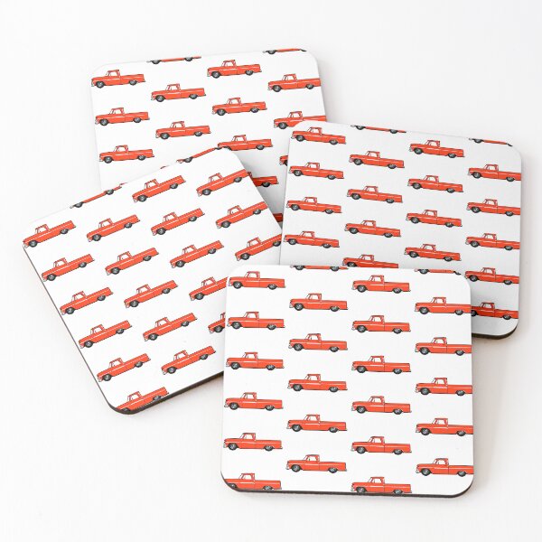 Item preview, Orange 60s C Truck designed and sold by MandyCarsArts.