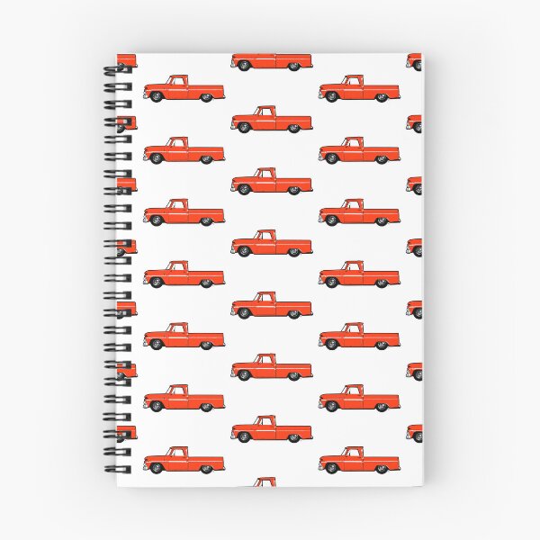 Item preview, Orange 60s C Truck designed and sold by MandyCarsArts.