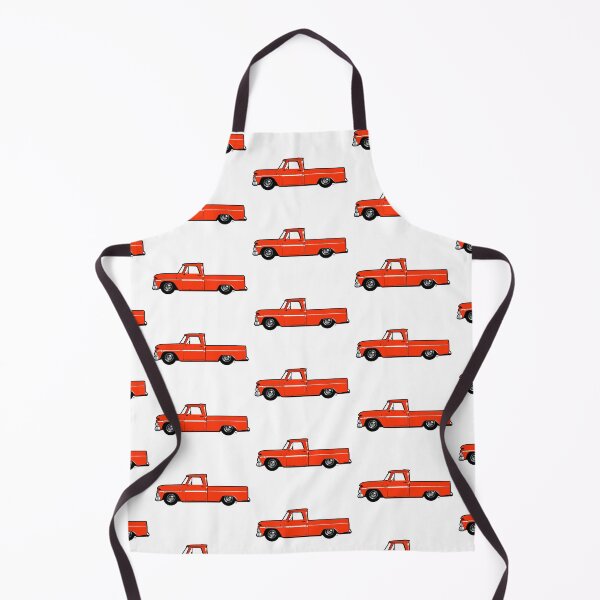 Item preview, Orange 60s C Truck designed and sold by MandyCarsArts.