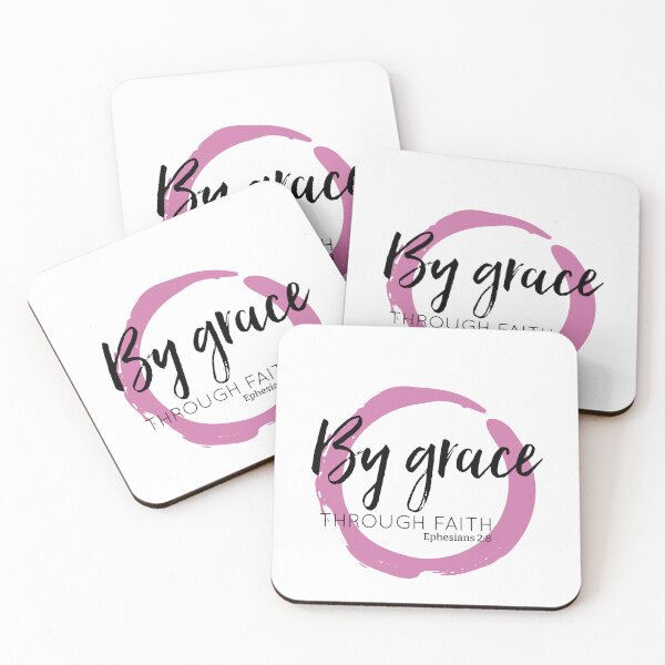 Item preview, By grace through faith. Ephesians 2:8 Christian gift. designed and sold by Mae-Camazzi-.