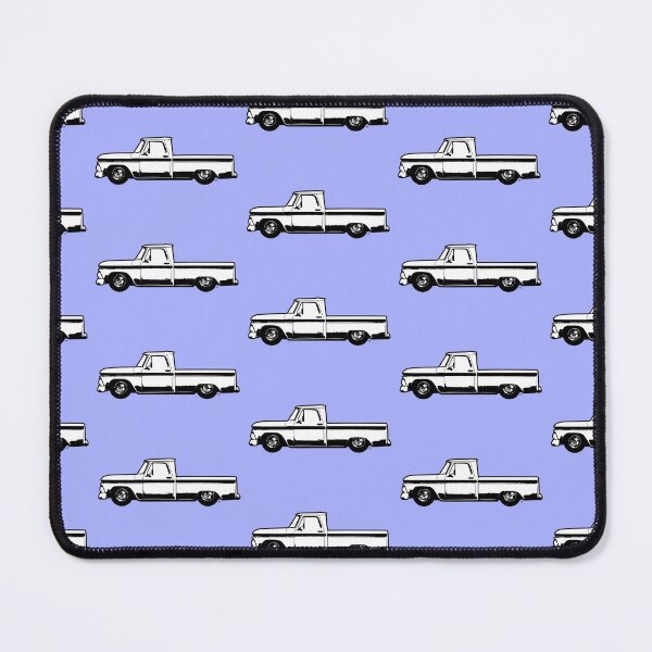 Item preview, White 60s C Truck designed and sold by MandyCarsArts.