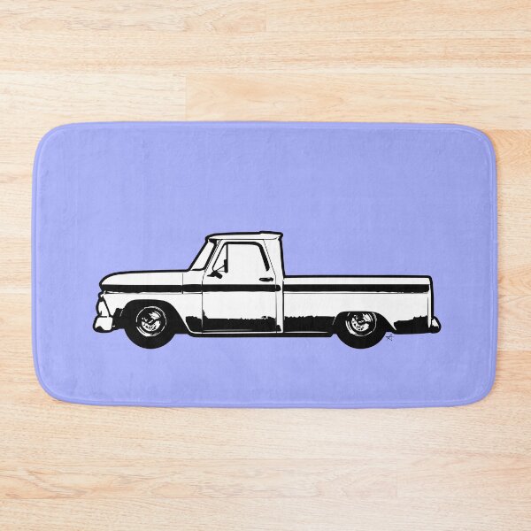 Item preview, White 60s C Truck designed and sold by MandyCarsArts.