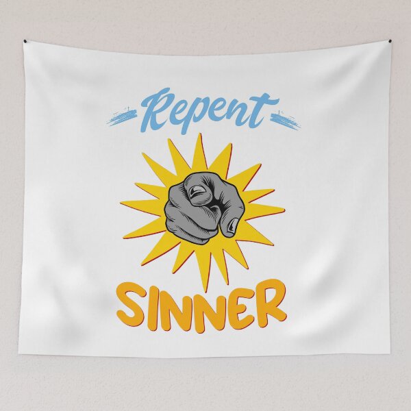 Item preview, Repent Sinner designed and sold by MrJArts.