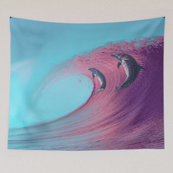 Item preview, Hawaiian Dancing Dolphins designed and sold by LanaDevon.
