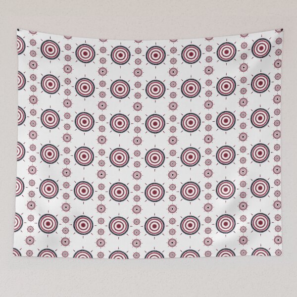 Item preview, African Flower Repeated Pattern designed and sold by PearlMoonGrapes.