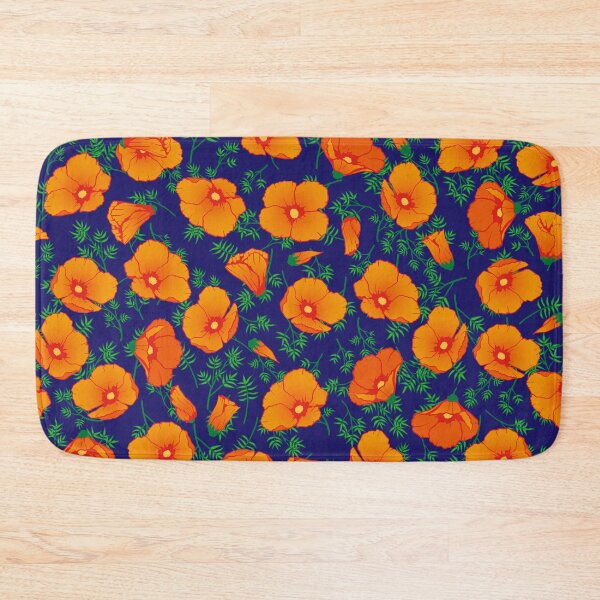 Item preview, California Poppy Pattern designed and sold by Zia Frazier.
