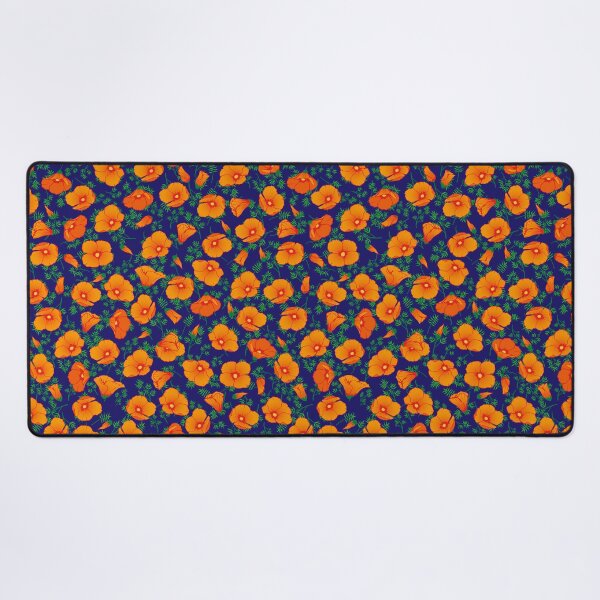 Item preview, California Poppy Pattern designed and sold by Zia Frazier.