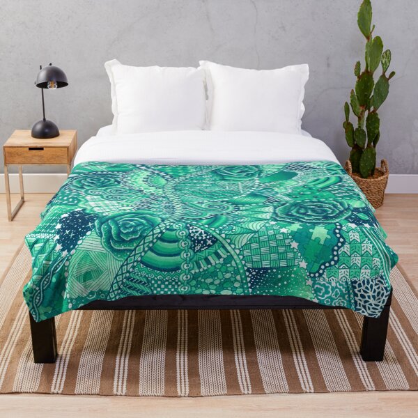 Item preview, Serene Green designed and sold by CreativeCarrah.