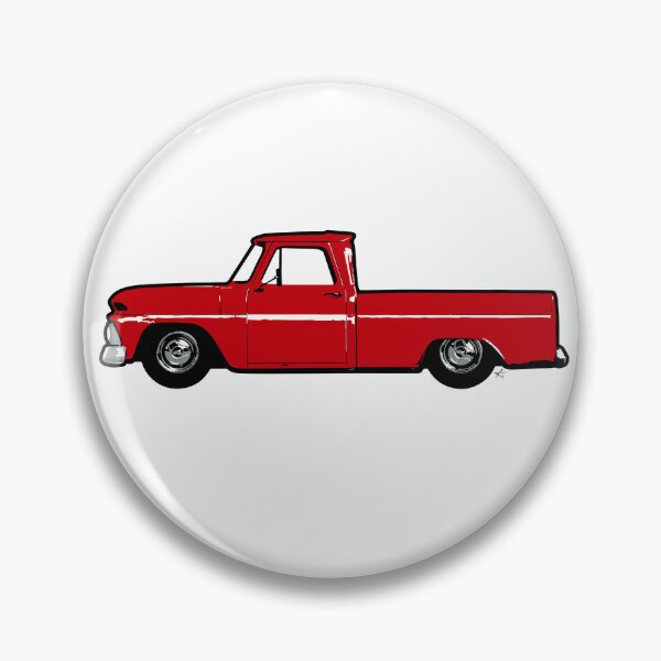 Item preview, Red 60s C Truck designed and sold by MandyCarsArts.