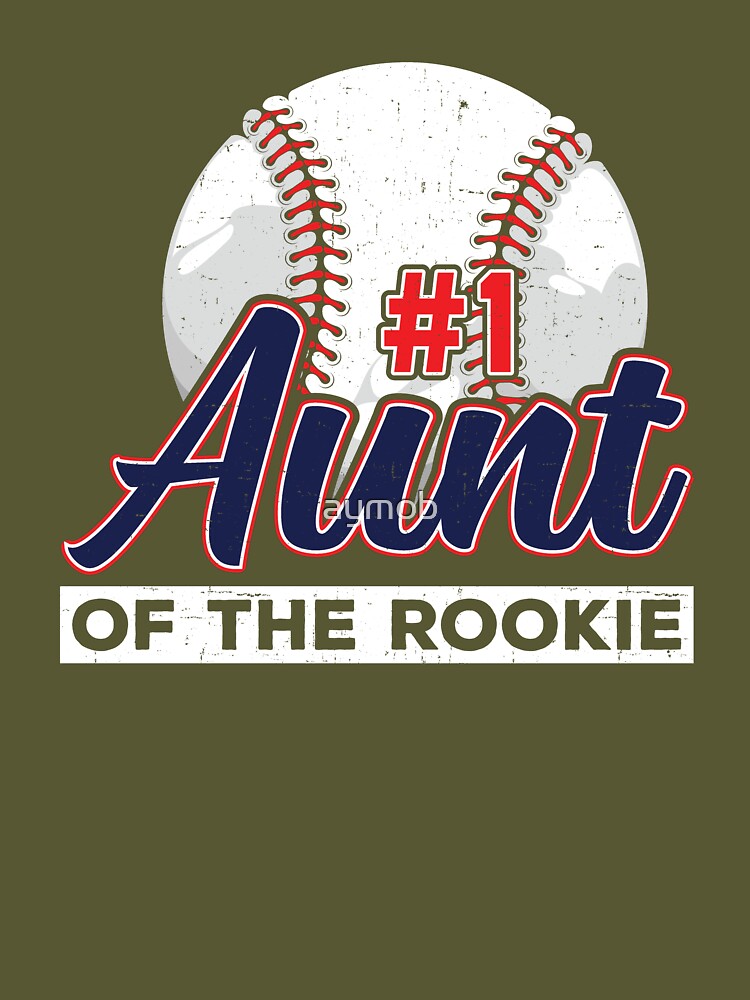 Custom Auntie Of The Rookie Tee Rookie Of The Year Baseball Auntie