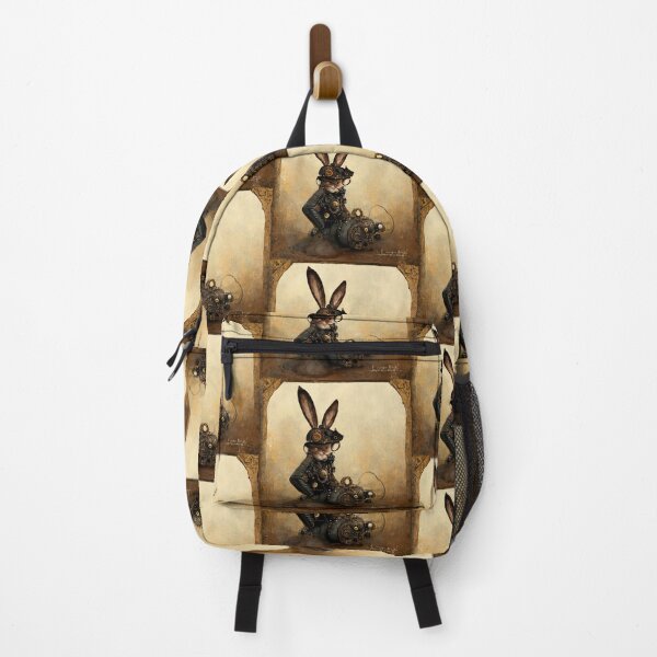 Item preview, Skeptical Steampunk Rabbit designed and sold by aiartfuturist.