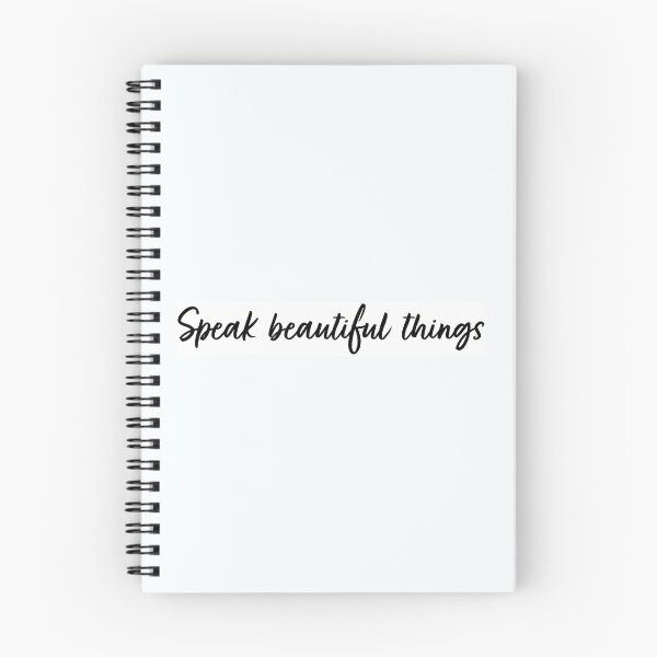 Item preview, Speak beautiful things designed and sold by belsianco ♡.