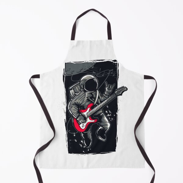 Item preview, Astroout & Music Galaxy Guitar Essential T-Shirt designed and sold by badreddine00.