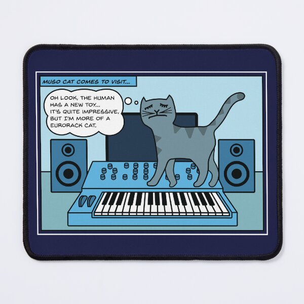 Item preview, Synth Cat Blue designed and sold by AtomicMalibu.