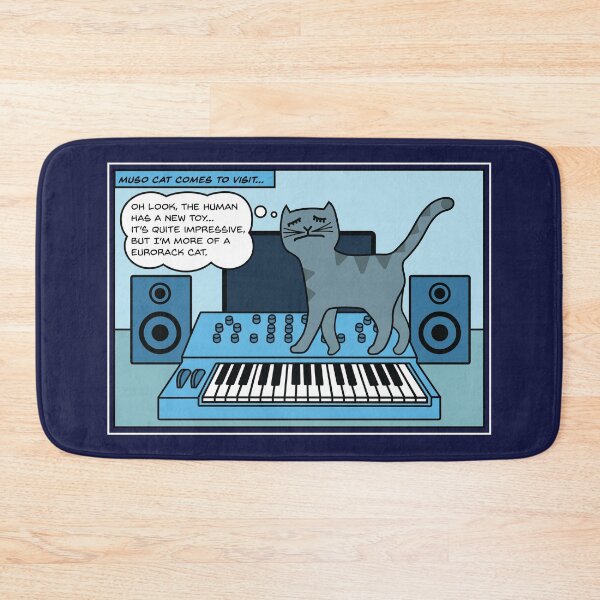 Item preview, Synth Cat Blue designed and sold by AtomicMalibu.