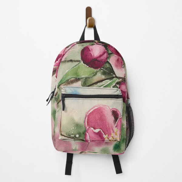 Item preview, Malus Royalty Crab Apple Watercolour Painting designed and sold by Monika's Painting.