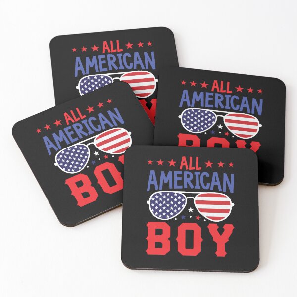 Item preview, All American Boy Shirt, Boys 4th Of July Shirt, American Flag Sunglass Shirt, Memorial Day Shirt, Kids 4th Of July Shirt, Independence Day designed and sold by aymob.