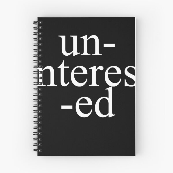 Item preview, uninterested 2 designed and sold by BariParsche.