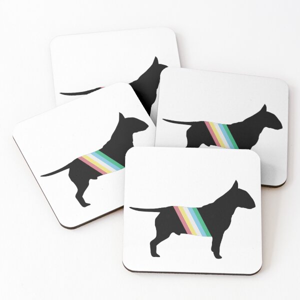 Item preview, Disability Pride Service Dog (Bull Terrier) VERSION 2 designed and sold by -Archie Alexandre-.