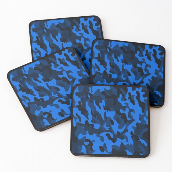 Aperçu de l'œuvre Camo bleu créée et vendue par ModSupporters.