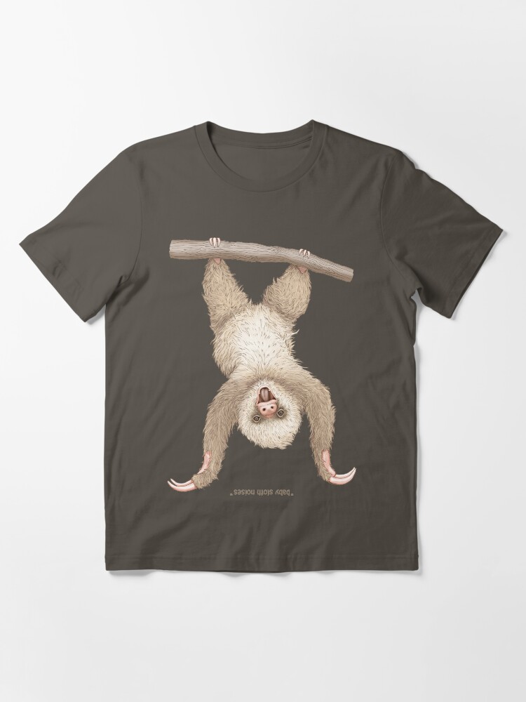 Thumbnail 3 of 7, Essential T-Shirt, Baby Sloth designed and sold by MaratusFunk.