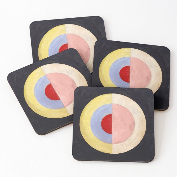 Item preview, Hilma Af Klint The Swan No. 16 Group IX Abstract Symbolic Art Nouveau Painting designed and sold by AesthetesLegacy.
