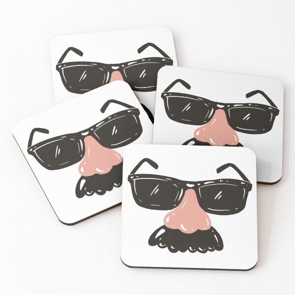 Item preview, April Fools Glasses with Nose and Mustache designed and sold by HowreSketch.
