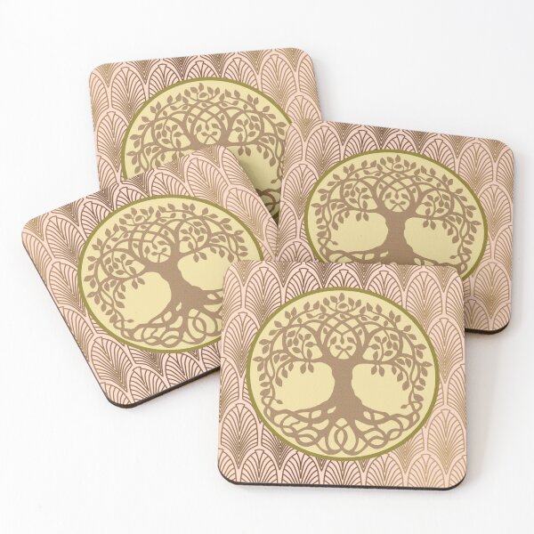 Item preview, Patterns Of Pink And Gold In The Tree's Of Life ! designed and sold by KizmetBoutique.