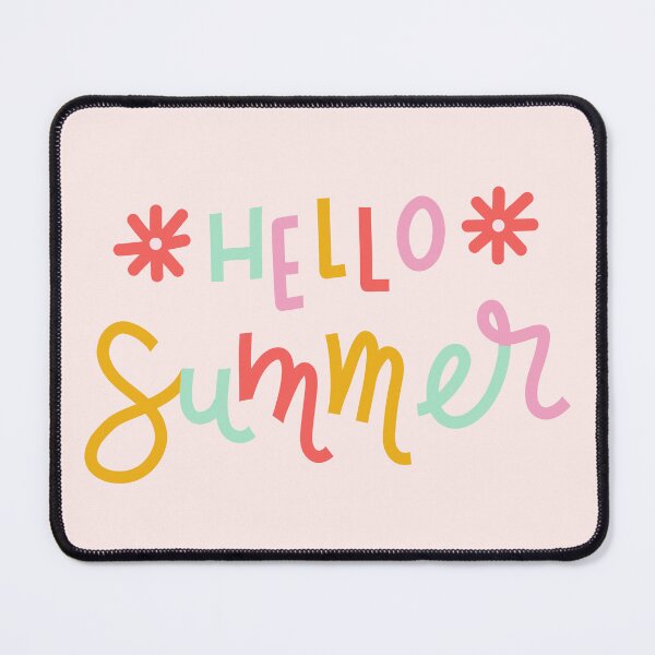 Item preview, Hello Summer (pink/yellow/mint) designed and sold by Design Minds Boutique.