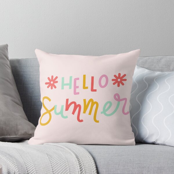 Item preview, Hello Summer (pink/yellow/mint) designed and sold by Design Minds Boutique.